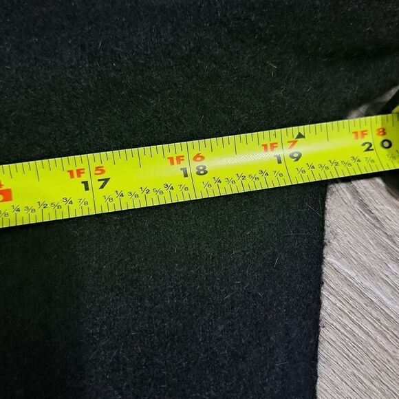 Avalin Angora Rhinestones Embellished Y2K Cardigan Gothic Sweater Large Black - Picture 7 of 15